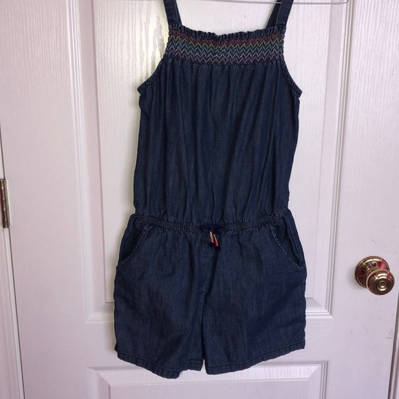 Denim romper for kids - Picture 1 of 3